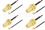 SMA Female to UMCX 2.1 Plug Cable Assemblies