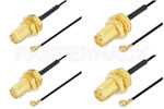 SMA Female to UMCX 2.1 Plug Cable Assemblies