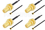 HMCX32 1.2 Plug to SMA Female Cable Assemblies