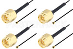 HMCX32 1.2 Plug to SMA Male Cable Assemblies