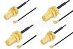 UMCX 2.1 Plug to SMA Female Cable Assemblies