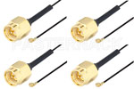 UMCX 2.1 Plug to SMA Male Cable Assemblies
