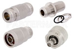 Type N 75 Ohm to Type N 75 Ohm Adapters
