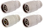 Type N to Type N 75 Ohm Adapters Standard Polarity