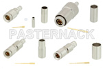 75 Ohm 1.0/2.3 Plug Straight Connectors