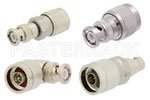 Type N to BNC Adapters Standard Polarity