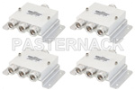 4.1/9.5 Mini DIN 3 Way Power Dividers 50 Ohm