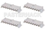 4.1/9.5 Mini DIN 8 Way Power Dividers 50 Ohm
