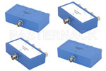 BNC 4 Way Power Dividers 50 Ohm