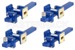 Waveguide Crossguide Coupler with Termination and Coax Adapter Assemblies WR-75