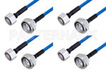 4.1/9.5 Mini DIN Male to 7/16 DIN Male Cable Assemblies