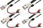 BNC Male to Stacking Tip Plug Cable Assemblies