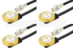 Mini UHF Female to NMO Mount Sexless Cable Assemblies