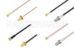 MMBX Plug Right Angle to SMA Female Cable Assemblies