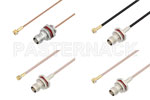 MMBX Plug Right Angle to TNC Female Cable Assemblies