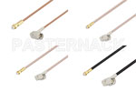 MMBX Plug to SMA Male Right Angle Cable Assemblies