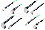 Type N Male Right Angle to SMA Male Right Angle Cable Assemblies