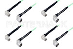 Type N Male Right Angle to TNC Male Right Angle Cable Assemblies