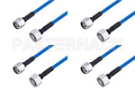 Type N Male to 4.1/9.5 Mini DIN Male Cable Assemblies