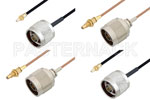 Type N Male to SSMC Jack Cable Assemblies
