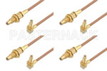 SSMC Jack Right Angle to SSMC Jack Cable Assemblies