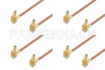SSMC Jack Right Angle to SSMC Jack Right Angle Cable Assemblies