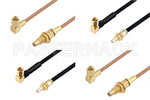 SSMC Plug Right Angle to SSMC Jack Cable Assemblies