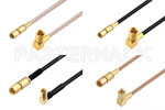 SSMC Plug Right Angle to SSMC Plug Cable Assemblies