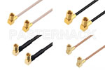 SSMC Plug Right Angle to SSMC Plug Right Angle Cable Assemblies