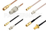 SSMC Plug to SMA Female Cable Assemblies