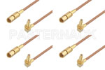 SSMC Plug to SSMC Jack Right Angle Cable Assemblies