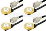 TNC Male to NMO Mount Sexless Cable Assemblies