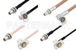 BMA Jack Right Angle to BMA Plug Cable Assemblies