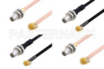 BMA Plug to SMP Female Right Angle Cable Assemblies