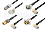 SMA Male Right Angle to BMA Jack Cable Assemblies