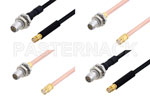 SMP Female to BMA Plug Cable Assemblies