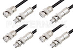 SHV Plug to BNC Male Cable Assemblies