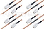 M39012/02-0503 to M39012/02-0503 Cable Assembly with M17/128-RG400 High-Reliability MIL-SPEC RF Series