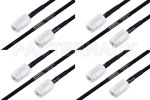 M39012/02-0503 to M39012/02-0503 Cable Assembly with M17/84-RG223 High-Reliability MIL-SPEC RF Series