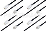 M39012/02-0503 to M39012/26-0011 Cable Assembly with M17/84-RG223 High-Reliability MIL-SPEC RF Series