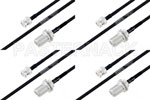 M39012/03-0503 to M39012/16-0014 Cable Assembly with M17/84-RG223 High-Reliability MIL-SPEC RF Series