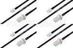 M39012/03-0503 to M39012/16-0014 Cable Assembly with M17/84-RG223 High-Reliability MIL-SPEC RF Series