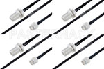 M39012/03-0503 to M39012/26-0011 Cable Assembly with M17/84-RG223 High-Reliability MIL-SPEC RF Series