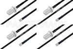 M39012/03-0503 to M39012/55-3028 Cable Assembly with M17/84-RG223 High-Reliability MIL-SPEC RF Series