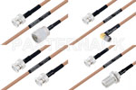 M39012/16-0014 M17/128-RG400 Cable Assembly High-Rel MIL-SPEC RF Series