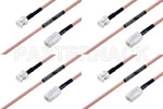 M39012/16-0014 to M39012/02-0503 Cable Assembly with M17/60-RG142 High-Reliability MIL-SPEC RF Series