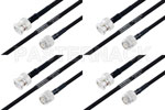 M39012/16-0014 to M39012/26-0011 Cable Assembly with M17/84-RG223 High-Reliability MIL-SPEC RF Series