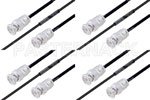 M39012/16-0220 to M39012/16-0220 Cable Assembly with M17/119-RG174 High-Reliability MIL-SPEC RF Series