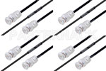 M39012/16-0220 to M39012/16-0220 Cable Assembly with M17/119-RG174 High-Reliability MIL-SPEC RF Series