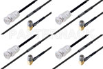 M39012/16-0220 to M39012/56-3107 Cable Assembly with M17/119-RG174 High-Reliability MIL-SPEC RF Series